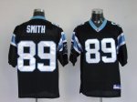 Jerseys Factory Cheap Panthers #89 Steve Smith Black Stitched NF