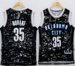 Jerseys Factory Cheap Thunder #35 Kevin Durant Black City Light