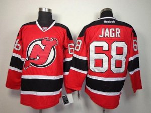 Jerseys Factory Cheap Devils #68 Jaromir Jagr Red Embroidered NH