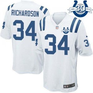Jerseys Factory Cheap Nike Colts #34 Trent Richardson White With