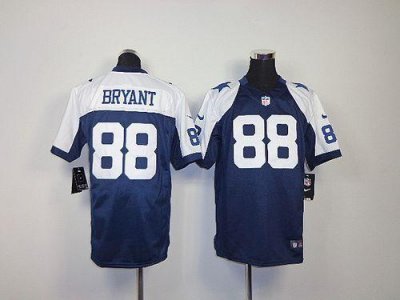 Jerseys Factory Cheap Nike Cowboys #88 Dez Bryant Navy Blue Than