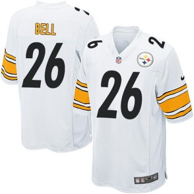 Jerseys Factory Cheap Nike Steelers #26 Le'Veon Bell White Men's