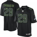 Jerseys Factory Cheap Nike Seahawks #29 Earl Thomas III Black Me