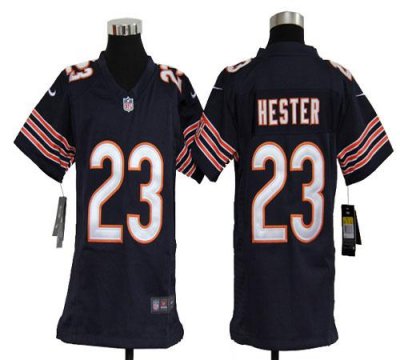 Jerseys Factory Cheap Nike Bears #23 Devin Hester Navy Blue Team