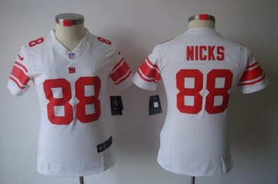 Jerseys Factory Cheap Nike Giants #88 Hakeem Nicks White Women's