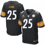 Jerseys Factory Cheap Nike Steelers #25 Ryan Clark Black Team Co