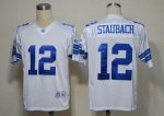 Jerseys Factory Cheap Cowboys #12 Roger Staubach White Legend Th