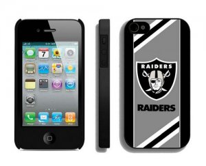 Jerseys Factory Cheap NFL Oakland Raiders IPhone 4/4S Case_2