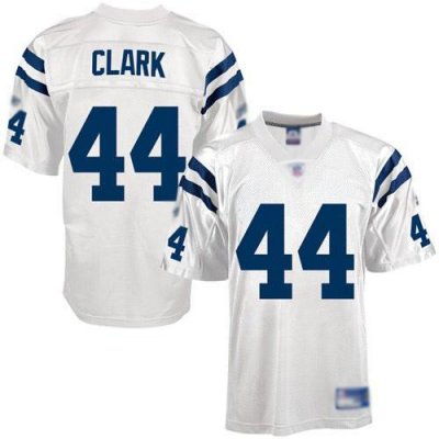 Jerseys Factory Cheap Colts #44 Dallas Clark White Stitched NFL