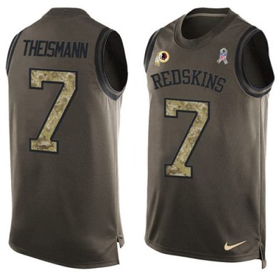 Jerseys Factory Cheap Nike Redskins #7 Joe Theismann Green Men's