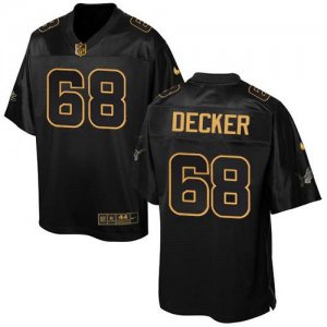 Jerseys Factory Cheap Nike Lions #68 Taylor Decker Black Men's S
