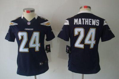 Jerseys Factory Cheap Nike Chargers #24 Ryan Mathews Navy Blue T