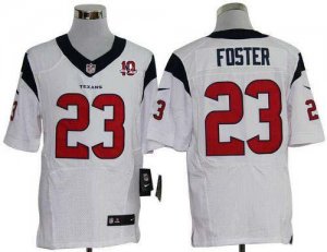 Jerseys Factory Cheap Nike Texans #23 Arian Foster White With 10