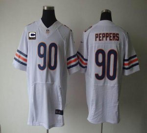 Jerseys Factory Cheap Nike Bears #90 Julius Peppers White With C