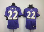 Jerseys Factory Cheap Nike Ravens #22 Jimmy Smith Purple Team Co