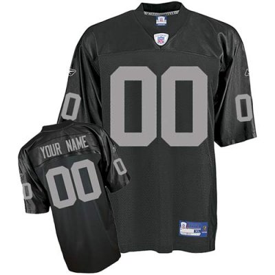 Jerseys Factory Cheap Raiders Personalized Authentic Black NFL J