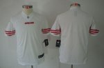 Jerseys Factory Cheap Nike 49ers Blank White Youth Embroidered N