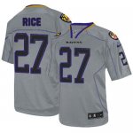 Jerseys Factory Cheap Nike Ravens #27 Ray Rice Lights Out Grey M
