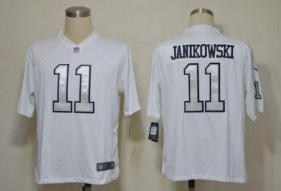 Jerseys Factory Cheap Nike Raiders #11 Sebastian Janikowski Whit