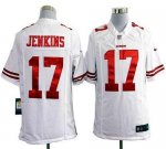 Jerseys Factory Cheap Nike 49ers #17 A.J. Jenkins White Men's St