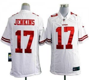 Jerseys Factory Cheap Nike 49ers #17 A.J. Jenkins White Men's St