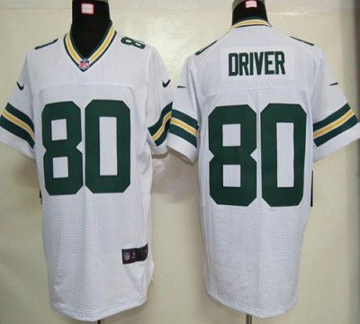 Jerseys Factory Cheap Nike Packers #80 Donald Driver White Men's
