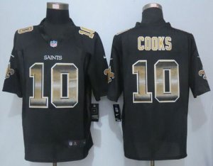 Jerseys Factory Cheap Nike Saints #10 Brandin Cooks Black Team C