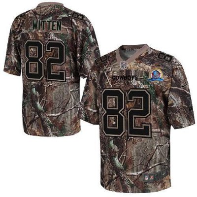 Jerseys Factory Cheap Nike Cowboys #82 Jason Witten Camo With Ha