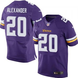Jerseys Factory Cheap Nike Vikings #20 Mackensie Alexander Purpl