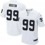 Jerseys Factory Cheap Nike Raiders #99 Lamarr Houston White Men'