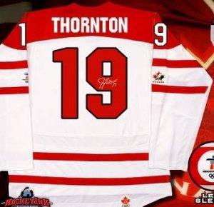 Jerseys Factory Cheap Team Canada 2010 Olympic #19 Joe Thornton