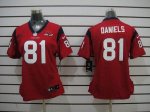 Jerseys Factory Cheap Nike Texans #81 Owen Daniels Red Alternate