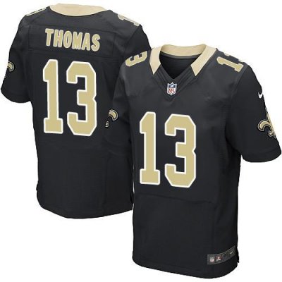 Jerseys Factory Cheap Nike Saints #13 Michael Thomas Black Team