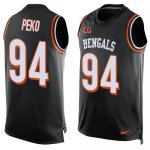 Jerseys Factory Cheap Nike Bengals #94 Domata Peko Black Team Co