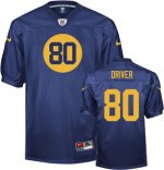 Jerseys Factory Cheap Nike Packers #80 Donald Driver Navy Blue S