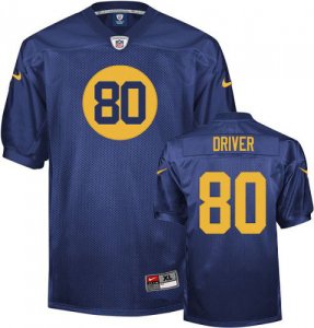 Jerseys Factory Cheap Nike Packers #80 Donald Driver Navy Blue S