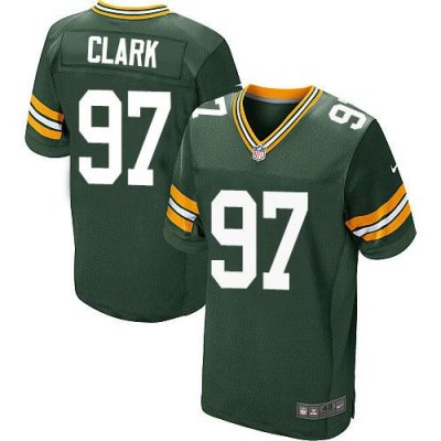 Jerseys Factory Cheap Nike Packers #97 Kenny Clark Green Team Co