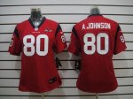 Jerseys Factory Cheap Nike Texans #80 Andre Johnson Red Alternat