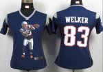 Jerseys Factory Cheap Nike Patriots #83 Wes Welker Navy Blue Tea