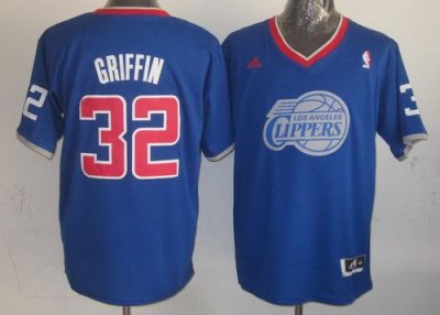 Jerseys Factory Cheap Clippers #32 Blake Griffin Light Blue 2013