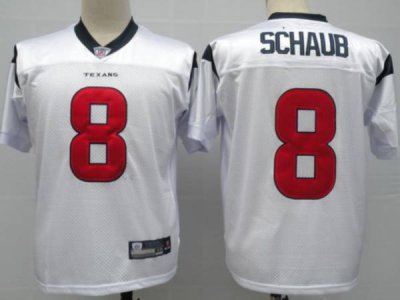 Jerseys Factory Cheap Texans #8 Matt Schaub White Stitched NFL J