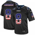 Jerseys Factory Cheap Nike Cowboys #8 Troy Aikman Black Men's St