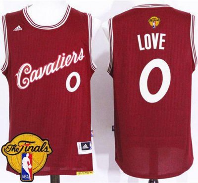 Jerseys Factory Cheap Cavaliers #0 Kevin Love Red 2015-2016 Chri