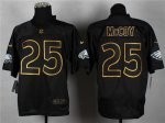 Jerseys Factory Cheap Nike Eagles #25 LeSean McCoy Black Gold No