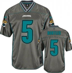 Jerseys Factory Cheap Nike Jaguars #5 Blake Bortles Grey Men's S