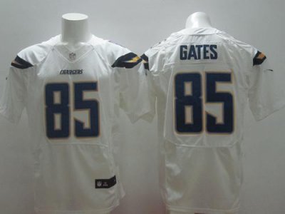 Jerseys Factory Cheap Nike Chargers #85 Antonio Gates White Men'