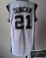 Jerseys Factory Cheap Revolution 30 Autographed Spurs #21 Tim Du