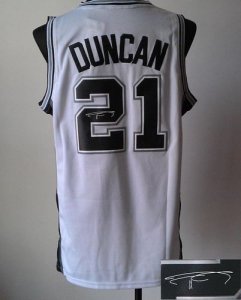 Jerseys Factory Cheap Revolution 30 Autographed Spurs #21 Tim Du