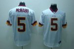 Jerseys Factory Cheap Redskins #5 Donovan McNabb Stitched White