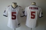 Jerseys Factory Cheap Buccaneers #5 Josh Freeman White Women's T